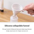 Collapsible Funnel 2-piece Kitchen Tool Set for Liquid Transfer