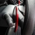Red Aluminum Alloy Wheel Paddle Shifter Extension for Mitsubishi