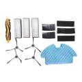 Main Side Brush Filter Mopping Cloth Kit Vacuum Cleaner Parts