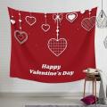 Happy Valentine's Day Tapestry Large Format Decoration 150x200cm