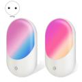 1 Set Rgb 16-color Variable Night Light with Remote Control (eu Plug)