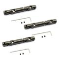 3x Upgrade Metal Cvd Drive Shaft for Wpl D12 C14 Rc Car Accessories