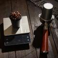 58mm Coffee Dosing Cup Sniffing Mug for Espresso Machine Black