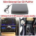 Slim External Car Cd Player Compatible Pc Led Tv/mp5 Android