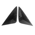 Car Glossy Black Rear Triangle Louver Cover for Harrier Venza 2020+