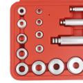 34pcs/set Wheel Bearing Tool Kits Aluminum Axle Install Remove Tool
