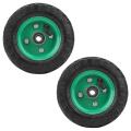 2x Inflatable Tire Wear-resistant 6in Wheel 150mm Tire