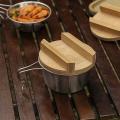 Wooden Pot Lid Cover for Anti-scalding Wok Lid