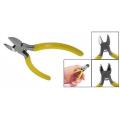 Professional Tools Wire Cutter Plier Yellow 4.5 Inch 125 Mm