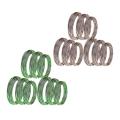 9 Rolls Aluminum Training Wire (1.0 Mm,1.5 Mm,2.0 Mm),(green)