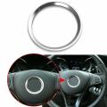 Steering Wheel Center Ring Cover Trim for Mercedes Class 2015+ Silver