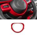 For Fit Jazz 2021 Steering Wheel Switch Button Cover Trim Sticker