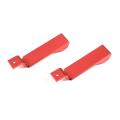 Car Door Latch Handle Cover for Land Rover Defender 90 110 130(red)
