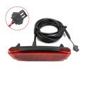 6-60v Electric Bicycle Led Rear Tail Light Warning Lamp Night Safety