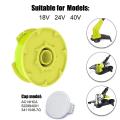11ft 0.080 Inch Replacement Trimmer Spool for Ryobi One Plus Ac80rl3