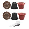 6pcs 20ml Spoons and Brushes for Nespresso Reusable Coffee Capsules