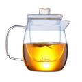 Glass Teapot for Stove Heat Resistant High Temperature Proof (600ml)