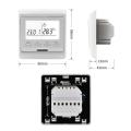 Thermostat M6.716 220v Lcd Programmable, 16a Wifi Electric Heating