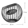 Coffee Pod Holder, Large Capacity K Cup and Espresso Coffee Organizer