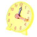 4 Inch Student Learning Clock Time Model Gear Clock 12/24 Hour