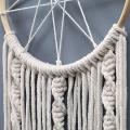 Woven Cotton Dream Catcher, Handmade Bohemian Wedding Home Decor