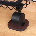 Furniture Wheel Stopper for All Kinds Of Furniture On Wheels (brown)