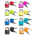 8 Pack Locks Small Padlock with Key Luggage Gym for Outdoor School A