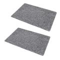 Indoor Super Absorbs Doormat Latex Backing Non Slip Door Mat,gray