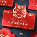 5pcs Chinese New Year Red Envelopes Tigers Year Red Packet B