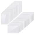 50pcs Self-adhesive Label Card Holder Index Pockets Holder 2 Sizes