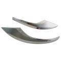 Abs Chrome Side Turn Signal Mirror Covers Rearview Cover Trim