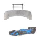 Metal Front Bumper Chassis Skid Plate for Arrma 1/7 Felony Rc Car