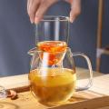 Glass Teapot for Stove Heat Resistant High Temperature Proof (600ml)