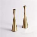 2pcs Brass Gold 9 Inch Taper Candlesticks Candleholder Vintage Modern