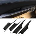 4pcs Inner Handle Pull Trim Cover for -bmw 7 Series F01 F02 2008-2015