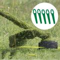 100 Pcs 8.3cm Plastic Grass Trimmer Blade Replacement Blades