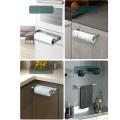 Stainless Steel Paper Towel Rack Wall Mounted for Bathroom Kitchen-a