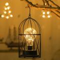 Iron Birdcage Decorative Copper Wire Lamp Tealight Hanging Bird Cage