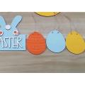 Set Of 8 Easter Table Decorations, Easter Tiered Tray Decorations