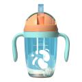 300ml Child Water Bottle Baby Sippy Cups Anti-choked Kids Cup Green