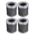 4pcs Hepa Replacement Filter Activated Carbon Filters