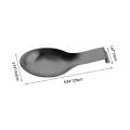 Stainless Steel Spoon Rest,spatula Ladle Holder, Brushed Finish