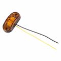 10x Yellow Led 2.5inch 2 Diode Light Oval Clearance Side Marker Lamp