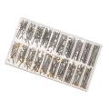 200pc Watch Strap Screws Assortment Tube Friction Pin Clasp