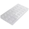 24 Holes Semi Sphere Chocolate Mould Candy Maker Mold Bakeware