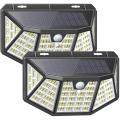 Outdoor Solar Security Lights, Solar Powered Lights 270 Wide Angle
