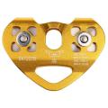 2x 30kn Tandem Pulley Tandemrolle Umlenkrolle Fuer 8-13mm Seile