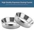 51mm Espresso Dosing Funnel, Stainless Steel Coffee Dosing Ring
