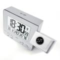 Projection Alarm Clock for Bedrooms, Indoor Thermometer, Hygrometer