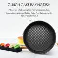 7 Inch Non-stick Springform Pan Cheesecake Pan, with Removable Bottom